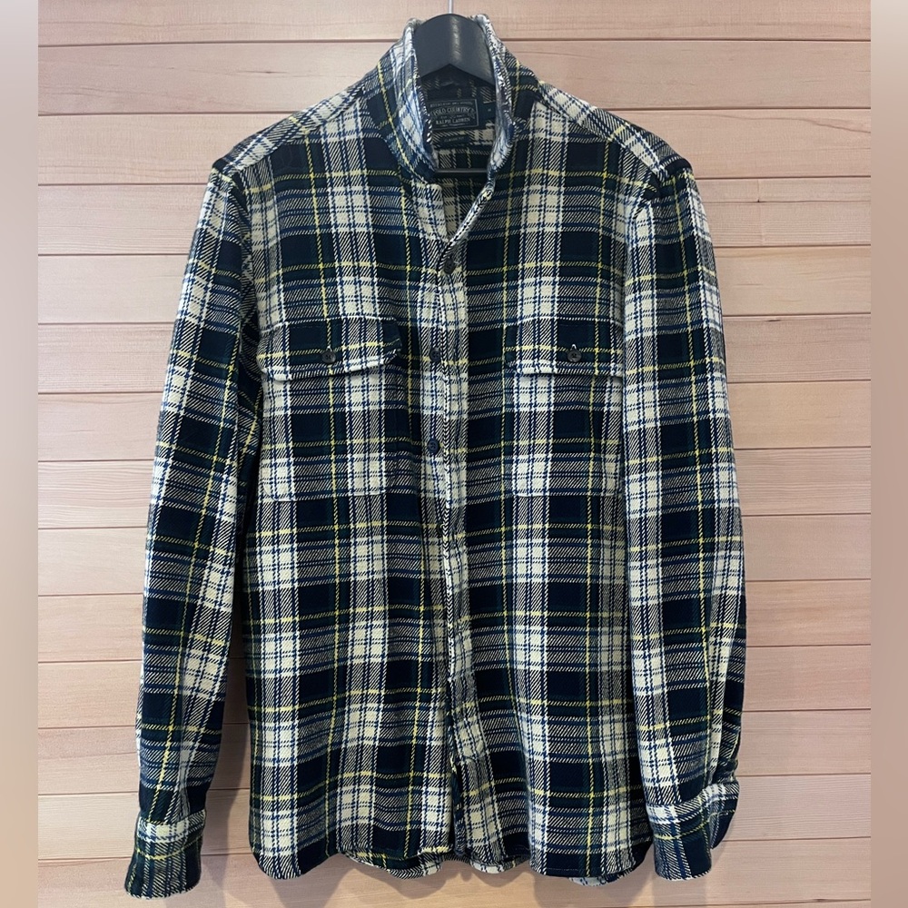 Ralph Lauren camp flannel shirts _ size M